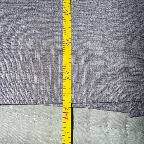 BURBERRY vintage Gray Women's pencil Skirt. Made in Italy!  Size I 40/US 4 VGUC - Picture 5 of 13